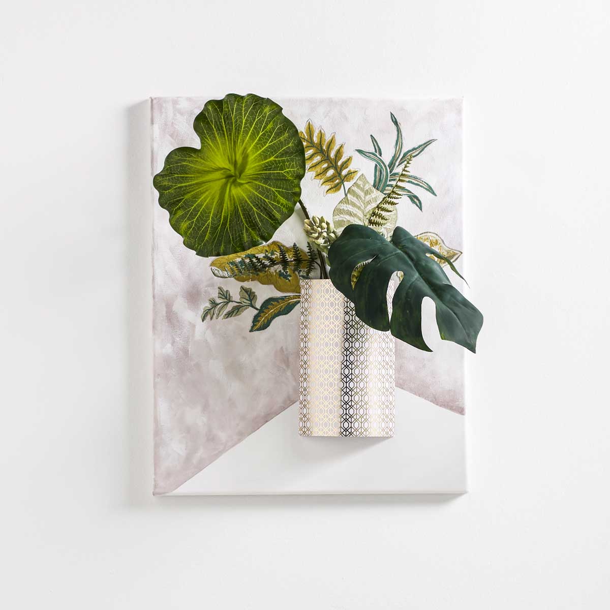 Tropical Vibes 3D Flower Wall Art