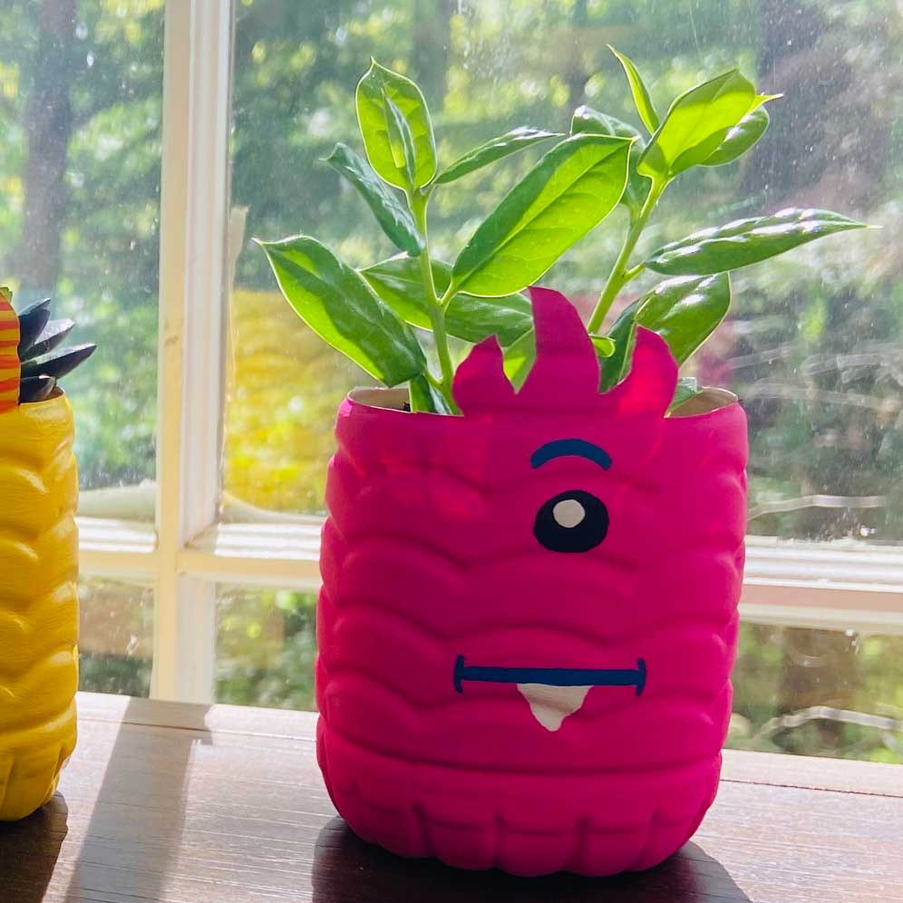 Monster Bottle Planters