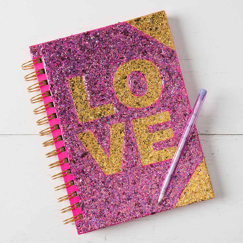 Glitter Notebook