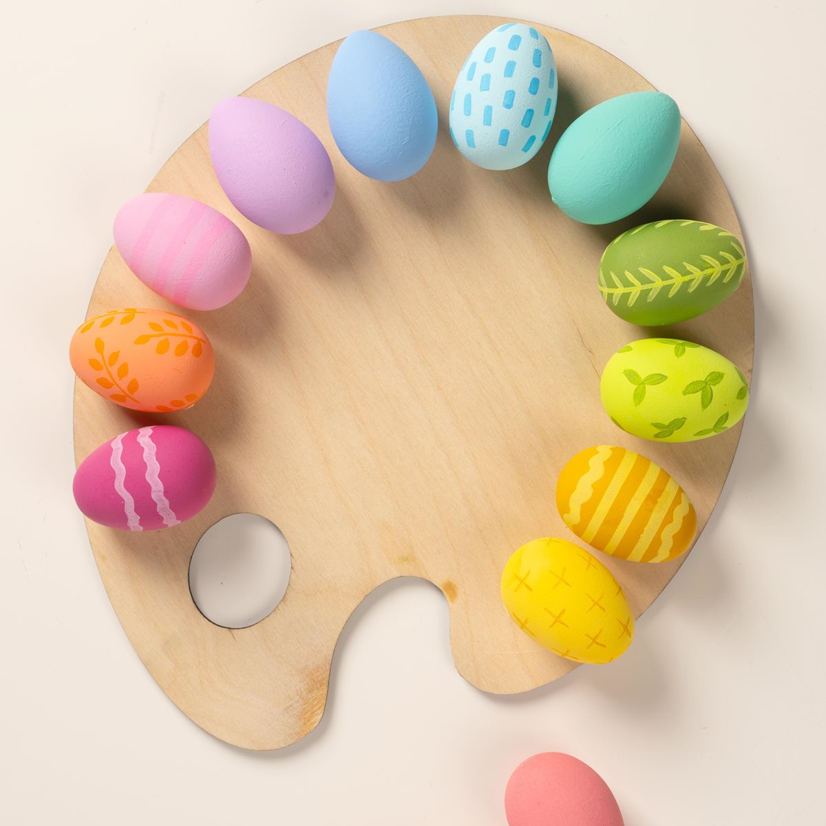 Colorful Easter eggs