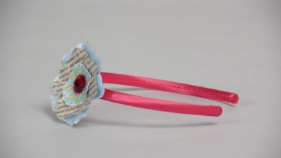 Paper Flower Headband