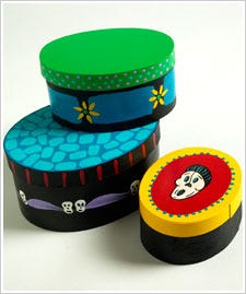 Day of the Dead Stacking Boxes