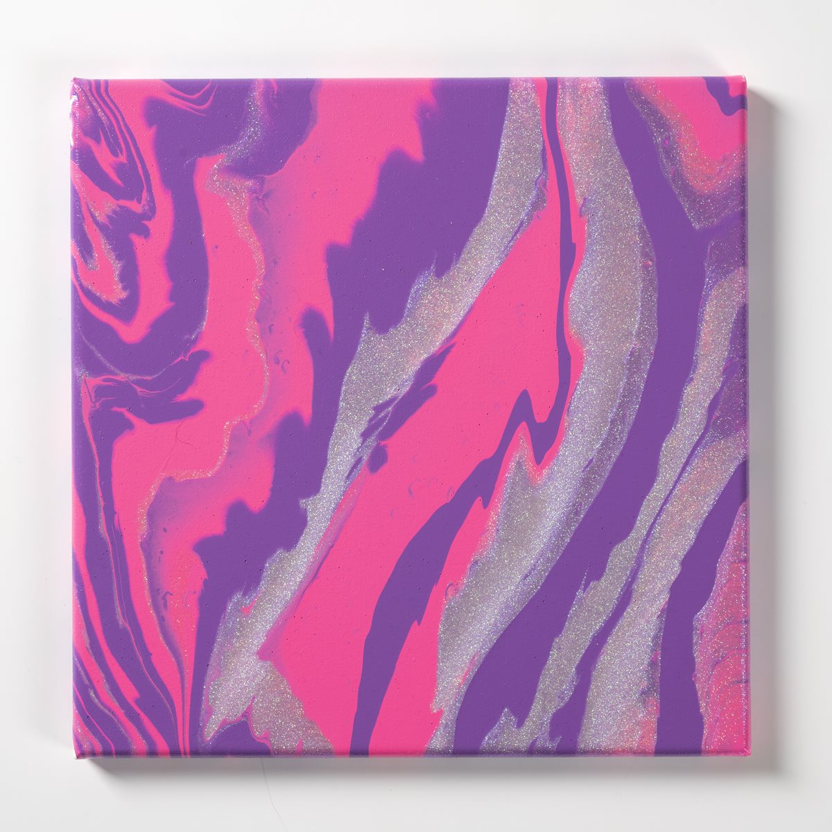 Pink Geode Wall Art