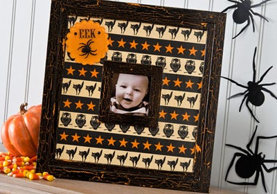 Halloween Eek Frame