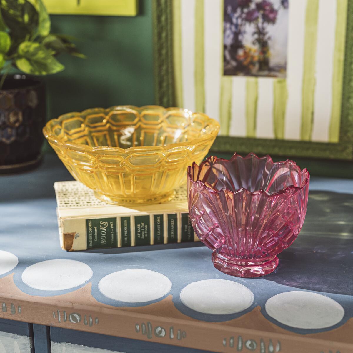 Upcycled Glass Bowls with Murano