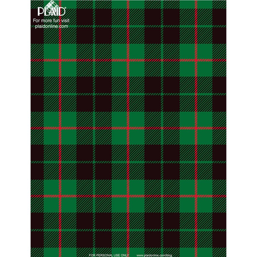 Holiday Cozy Plaid Patterns