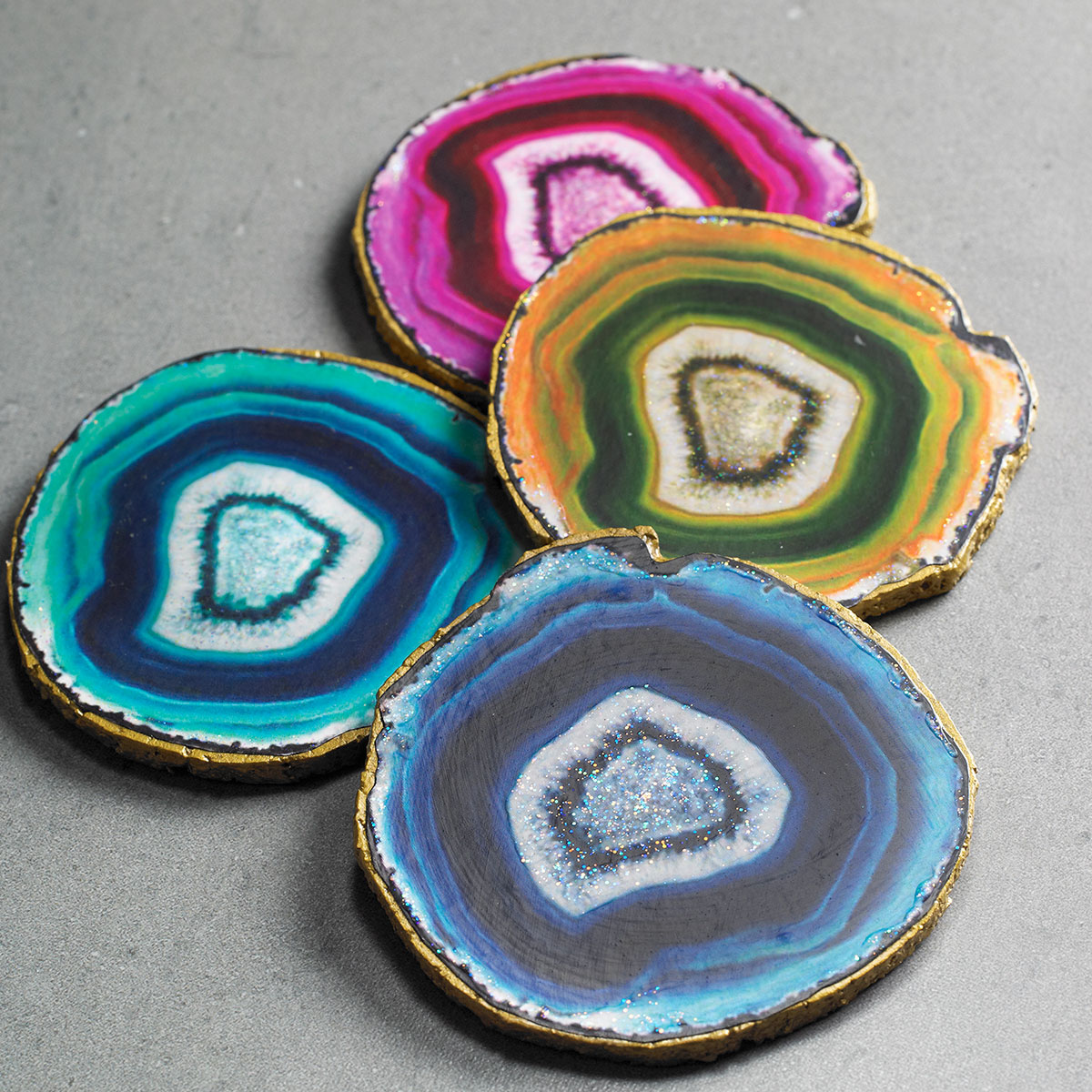 Geode Coasters