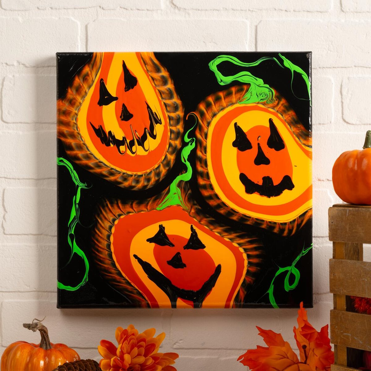 Jack-O- Lantern Canvas