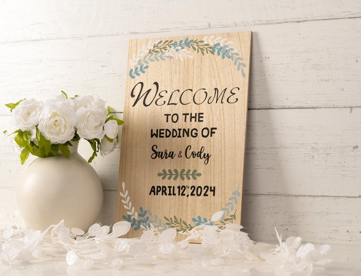 Wedding Sign