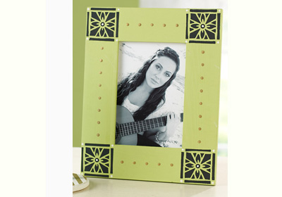 Square Medallion Photo Frame