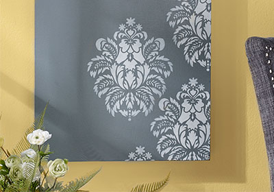 Damask Wall Art