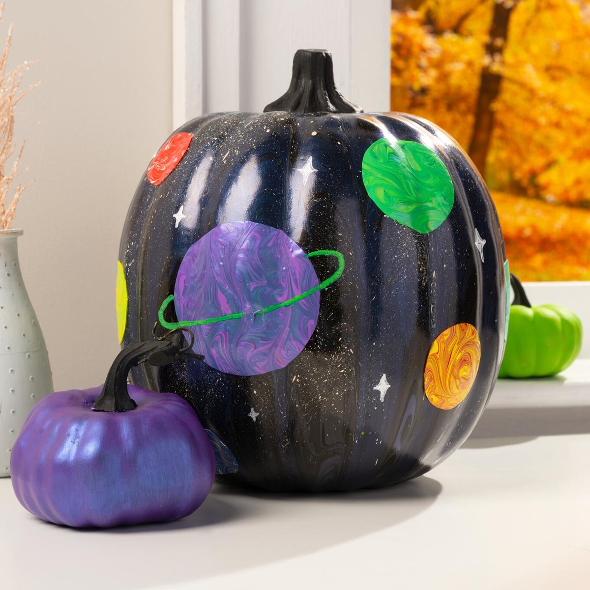 Galaxy Pumpkin