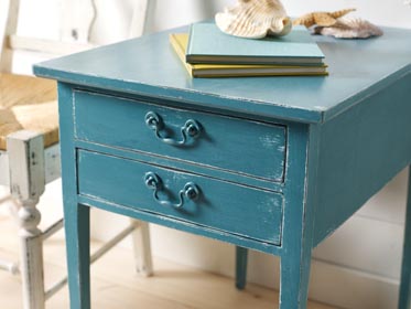 Two Drawer End Table