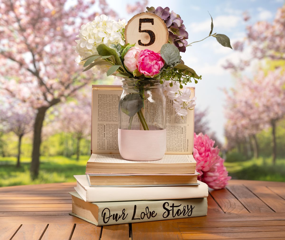 Storybook Wedding Centerpiece