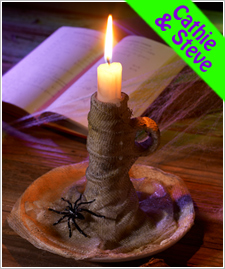 Mummified Candleholder