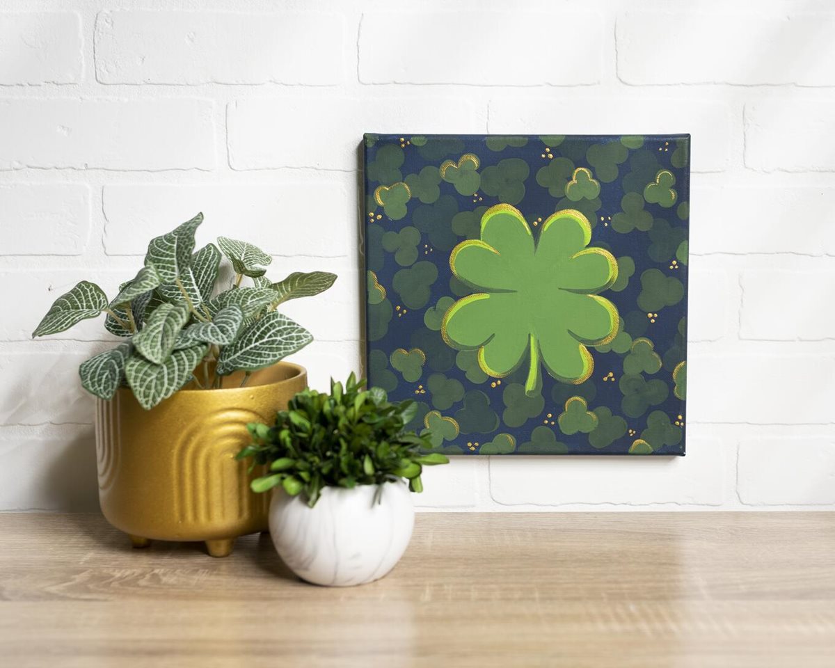 Shamrock Painting