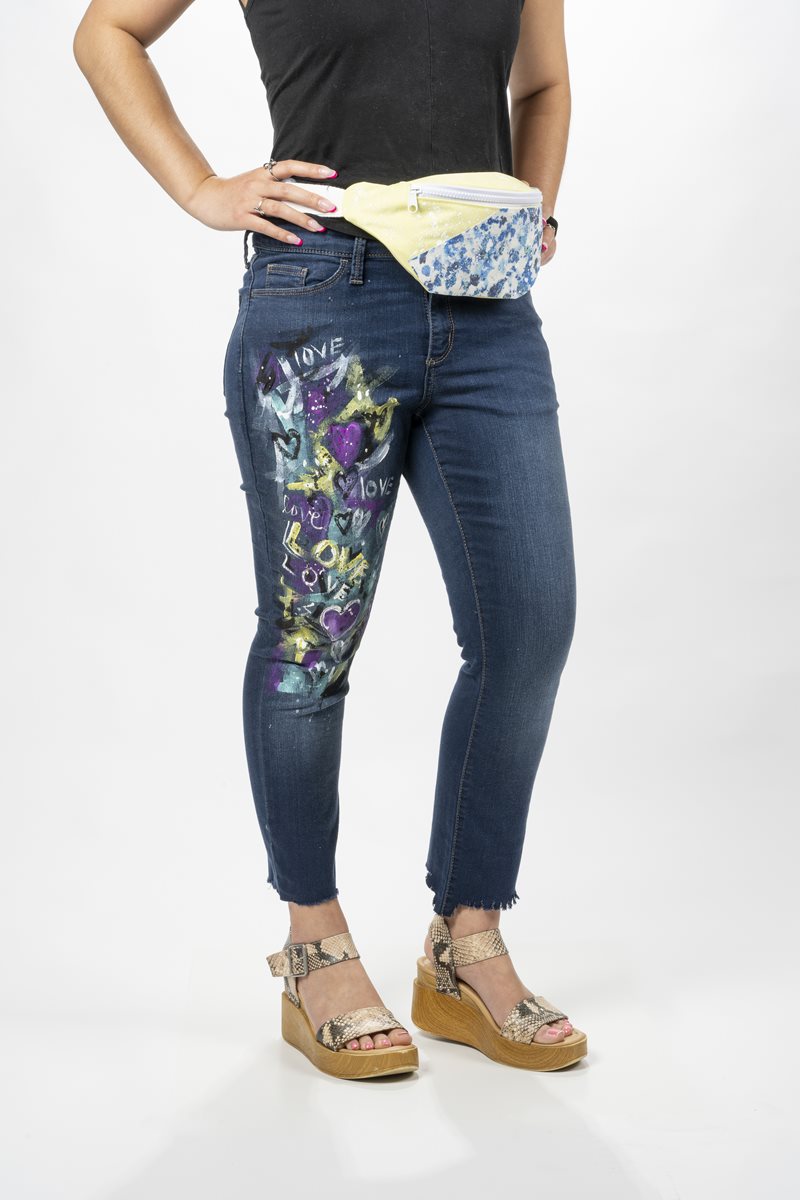 FolkArt Multi-Surface Graffiti Jeans