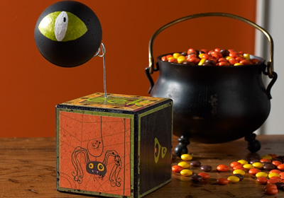 Halloween Eyeball Cube