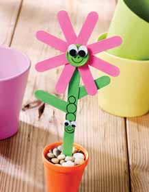 Craft Stick Flower