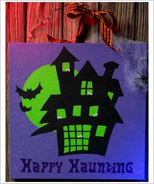 Happy Haunting Sign