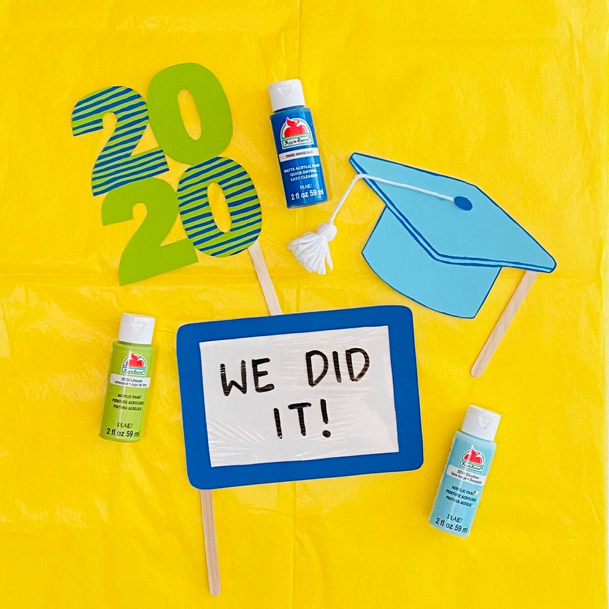 DIY Graduation Photo Props