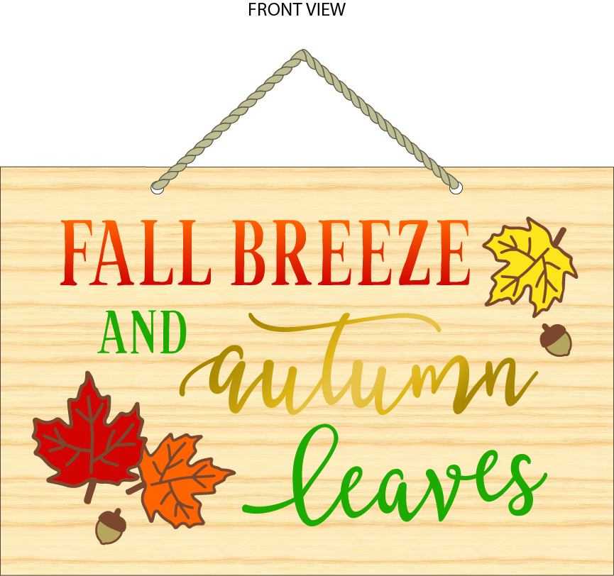 Fall Breeze and Autumn Leaves