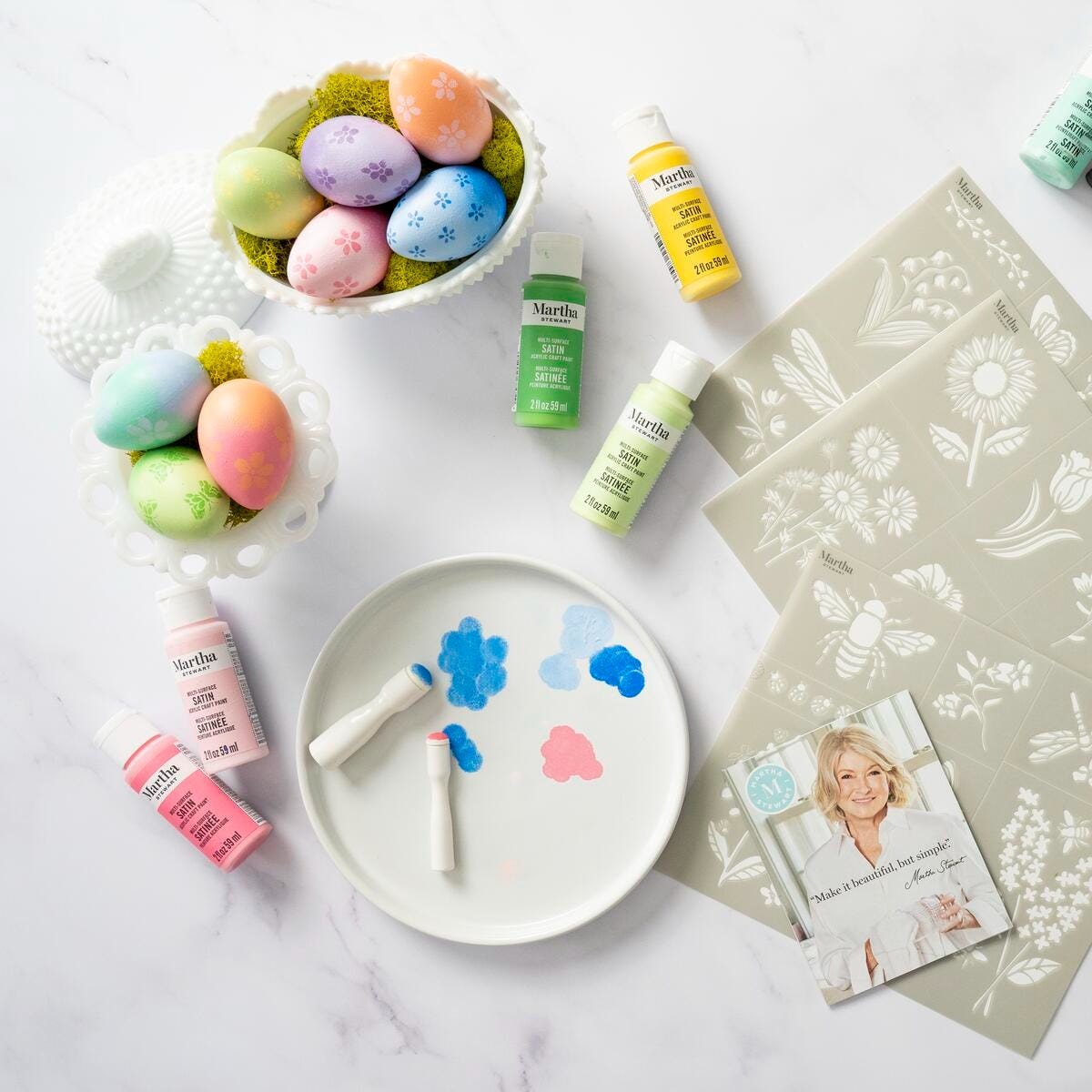 Martha Stewart Easter Eggs Project