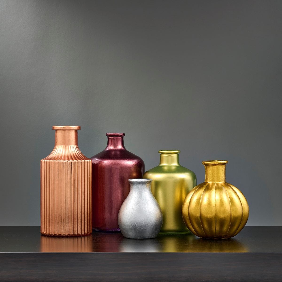 Treasure Gold Metallic Vases