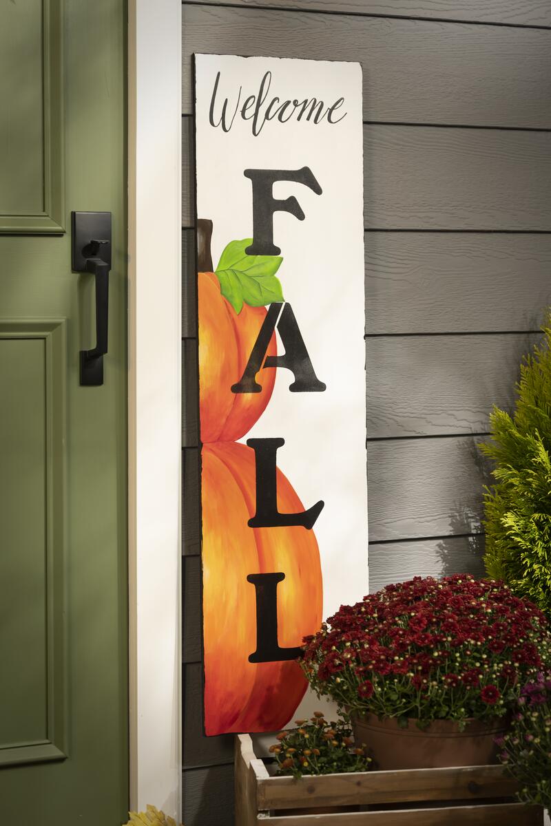 Large Fall Reversible Sign