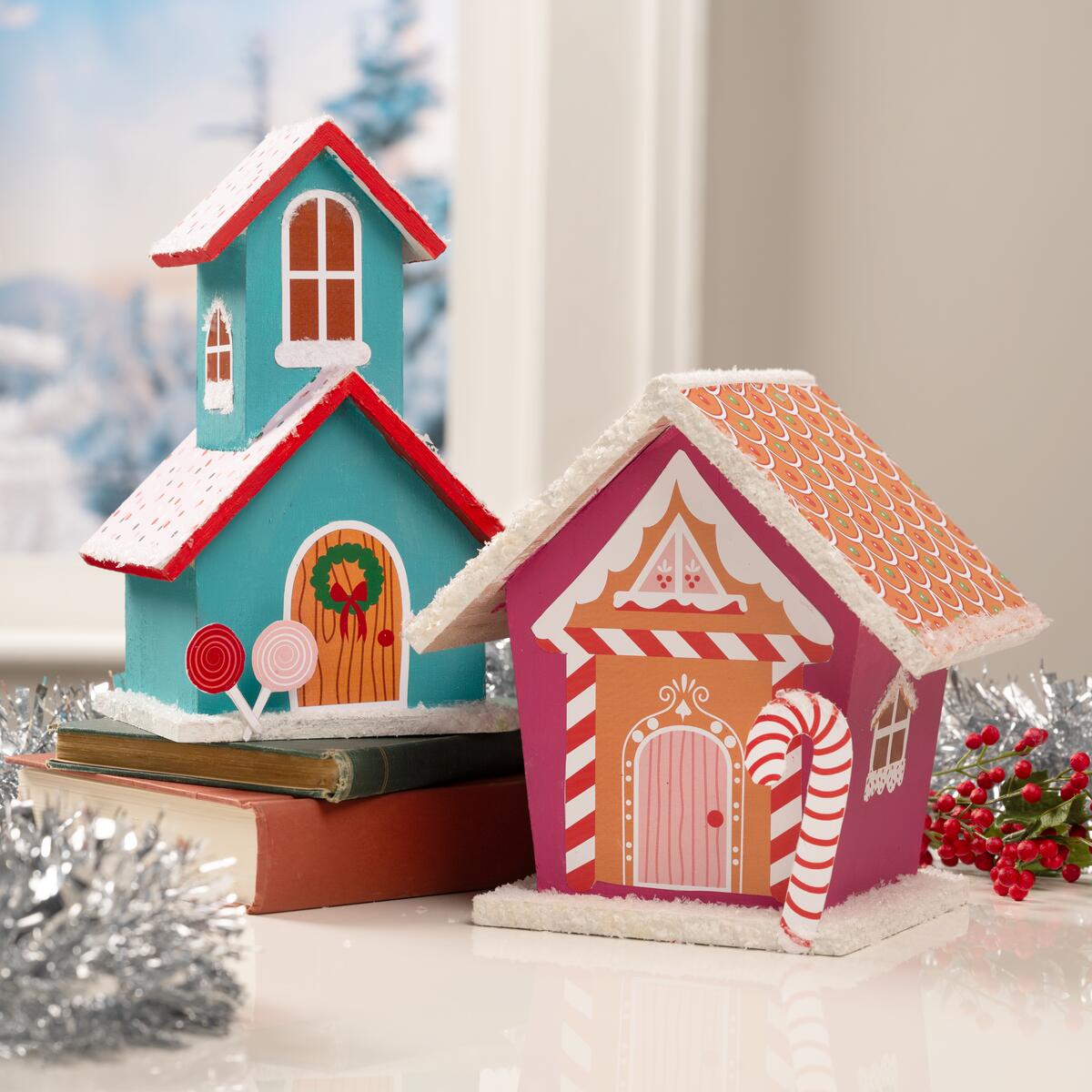 Birdhouse Christmas Village 