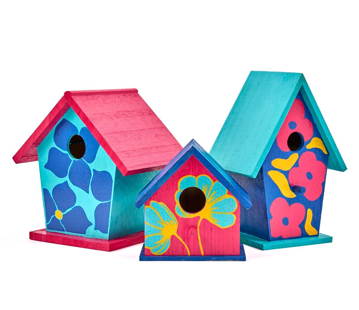 Painted Birdhouses