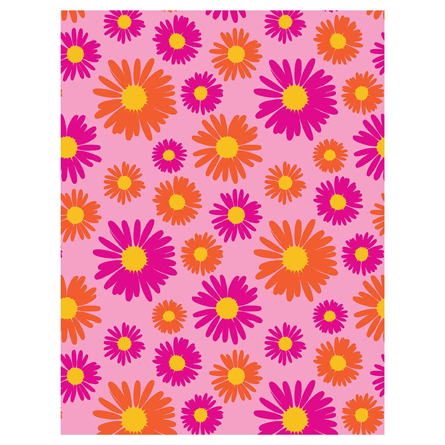 Mod Podge Day - Daisy Pattern