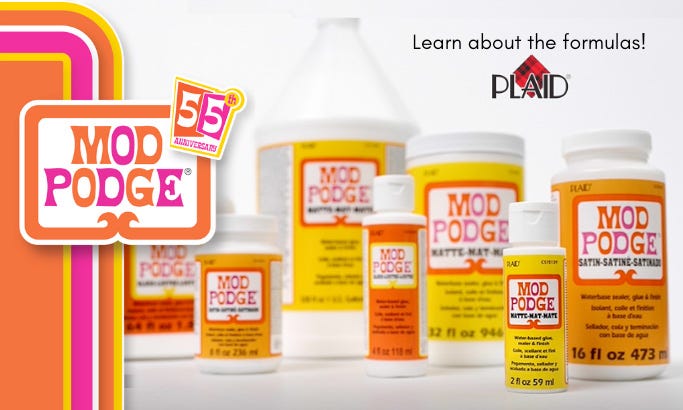 Mod Podge 101 - Your How-to Guide to Mod Podge!