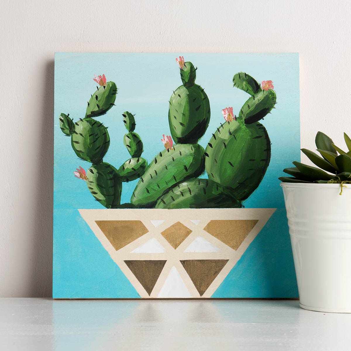 Blooming Cactus