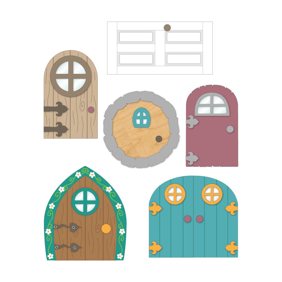 Fairy House Doors