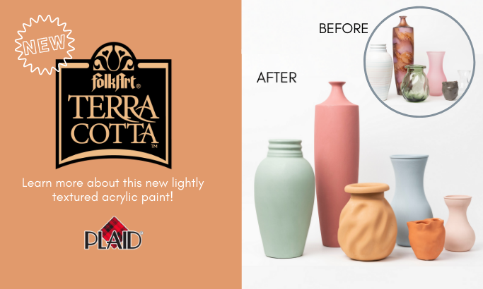 Introducing FolkArt Terra Cotta!