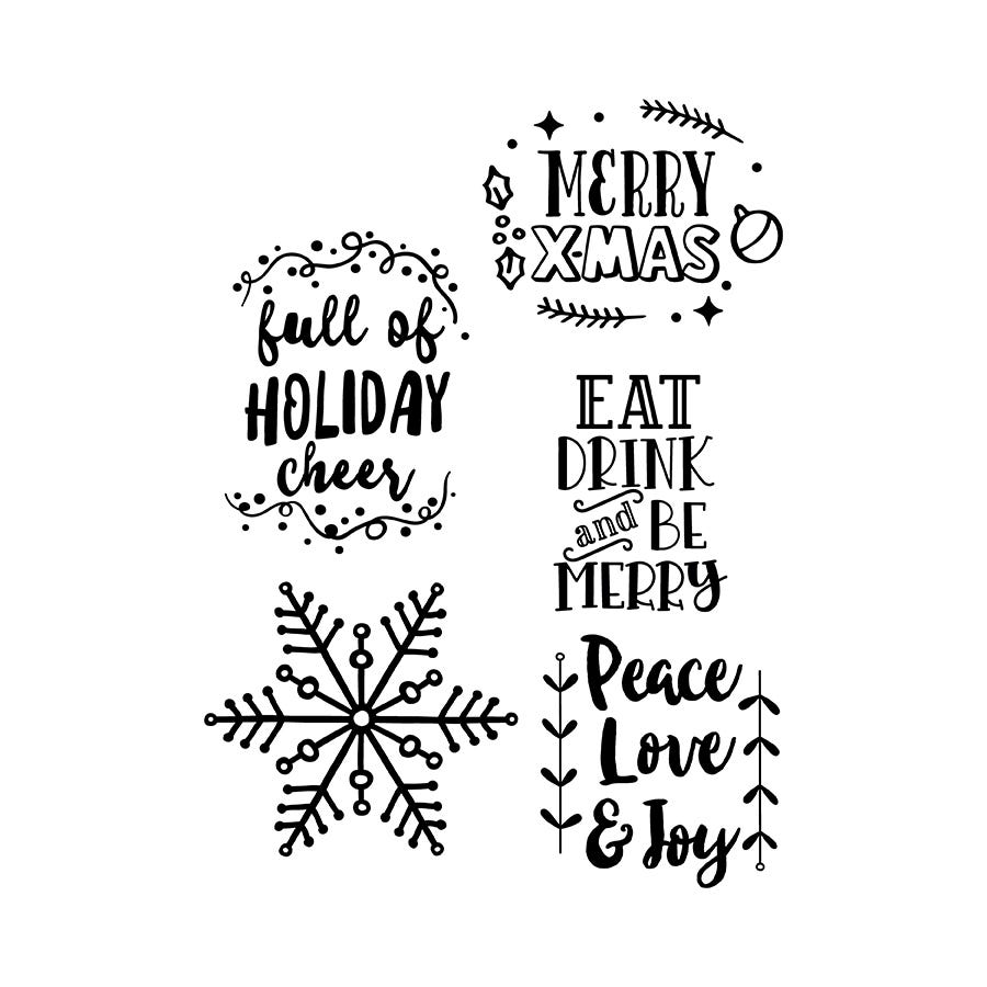 Holiday Wood Burning Patterns - Sheet 2