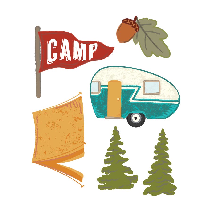 Camping Icons