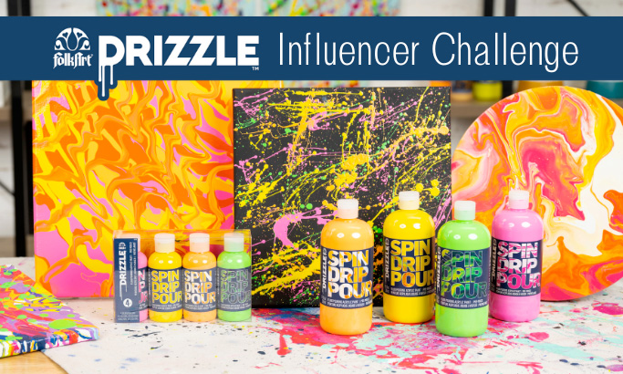 FolkArt Drizzle Influencer Challenge