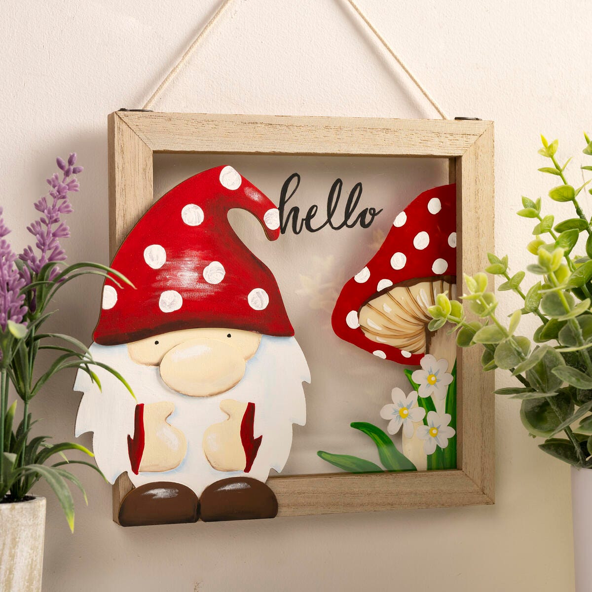 Hello Gnome Sign