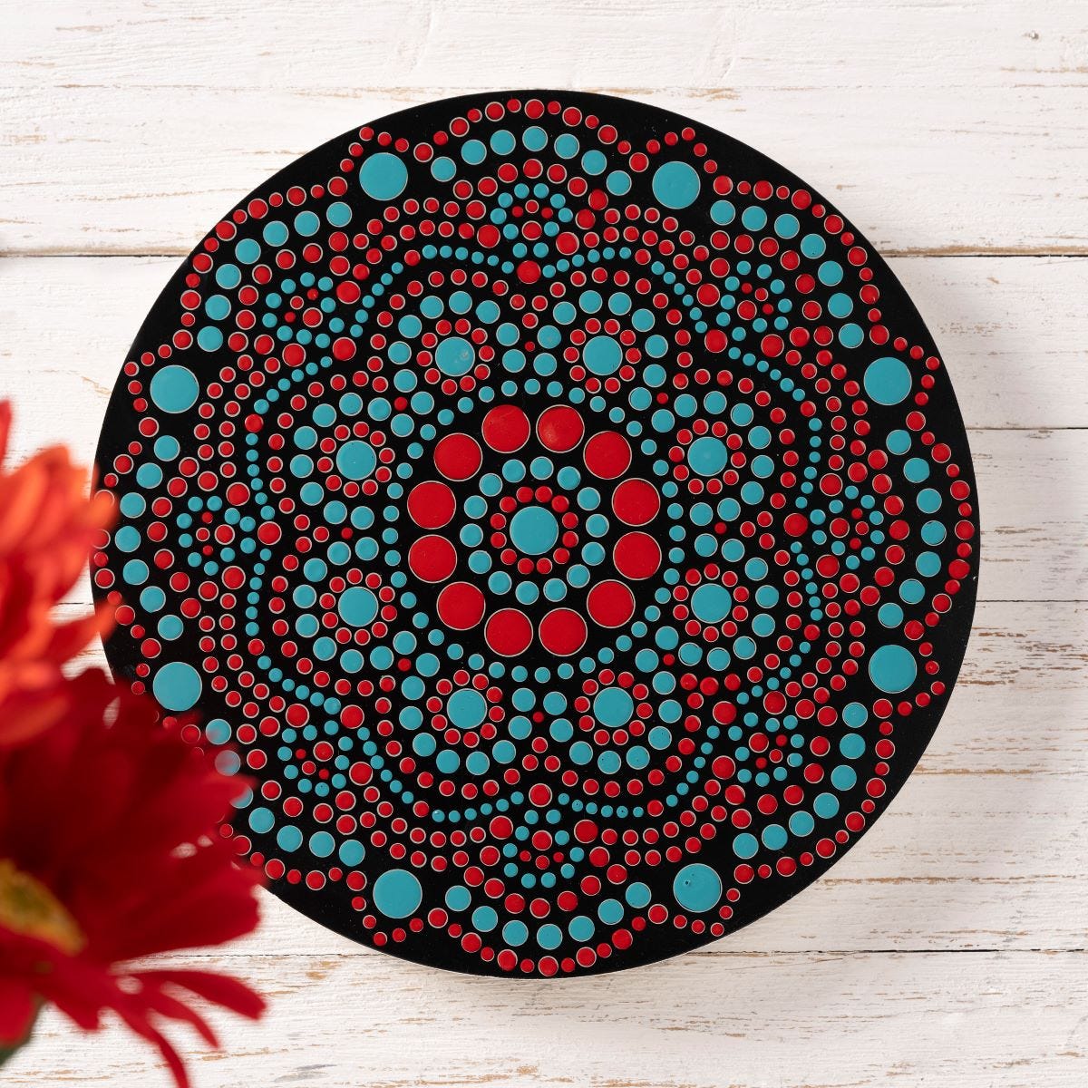 FolkArt Dots Traditional Mandala