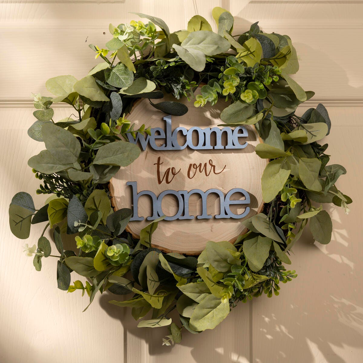 Welcome To Our Home Wreath