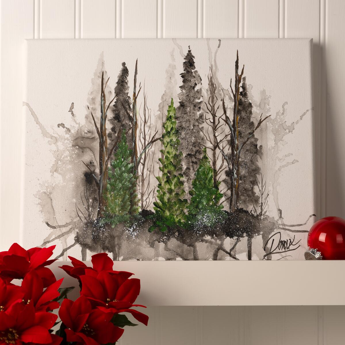 Tranquil Winter Pines