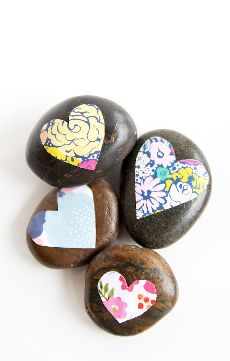 How to Mod Podge Rocks