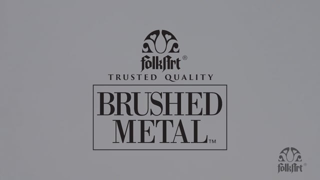 Learn about FolkArt Brushed Metal