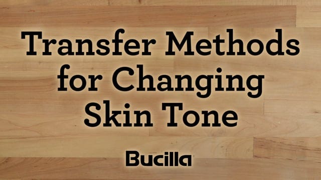 Transfer Methods for Changing Skin Tone on Bucilla Felt Stockings