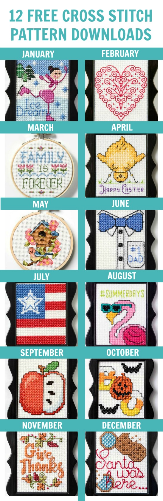 Cross Stitch Pattern Downloads