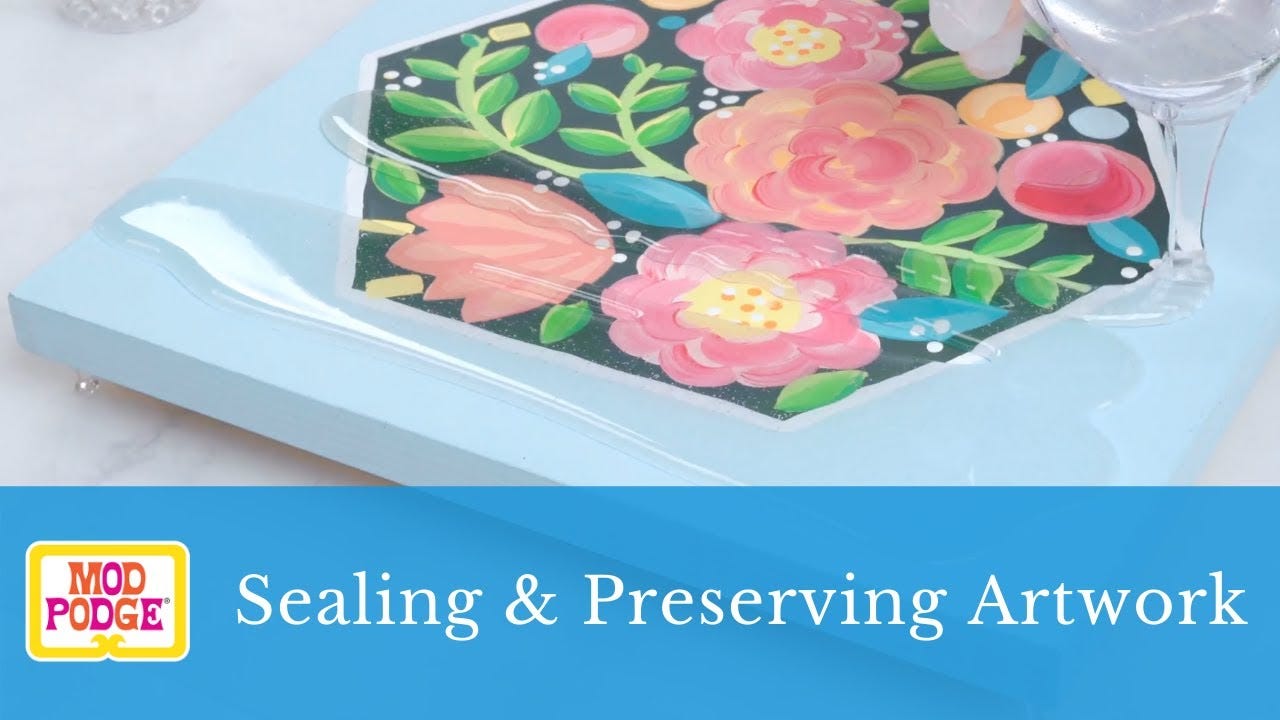 Sealing & Preserving Artwork