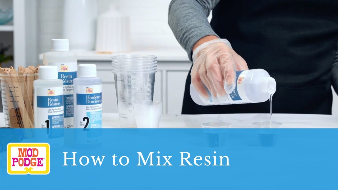 How to Mix Resin