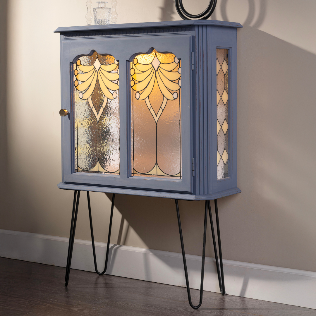 Vintage Blue Cabinet